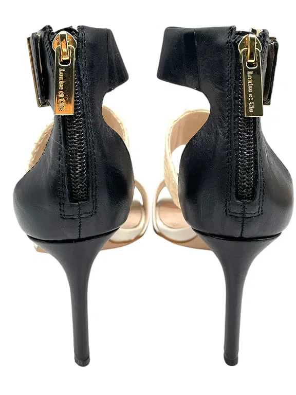 LOUISE ET CIE DESIGNER ALLIGATOR SANDALS SZ 6