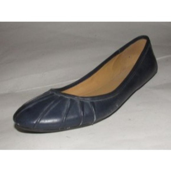 Nine West, Size 7,  Navy Blue Modern Ballet Flats with Round Toes