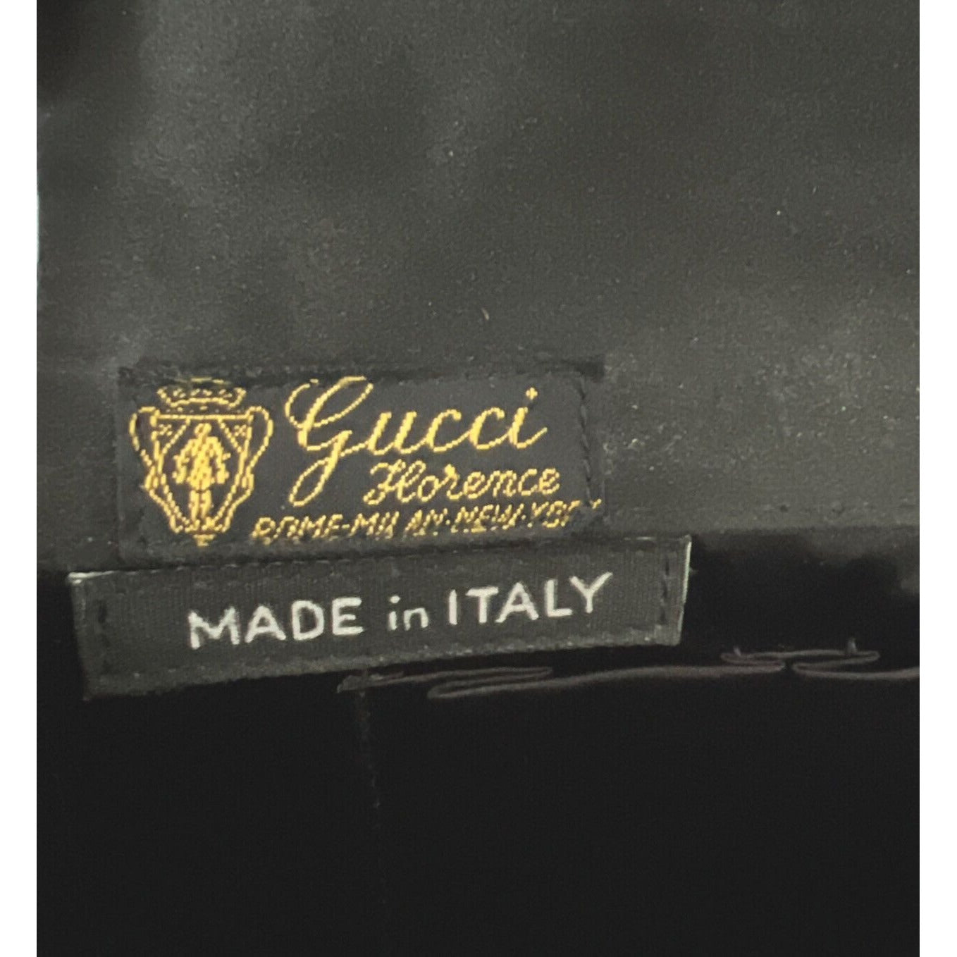 1950's G. Gucci silk & velvet clutch