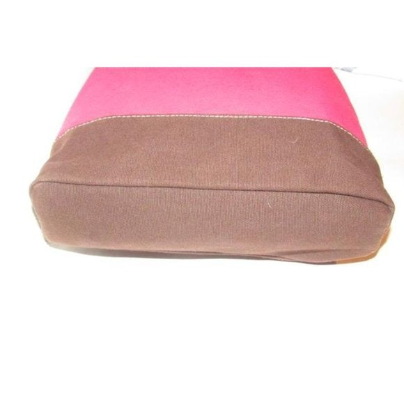 Kate Spade NY Color Block Hot Pink and Brown Bag