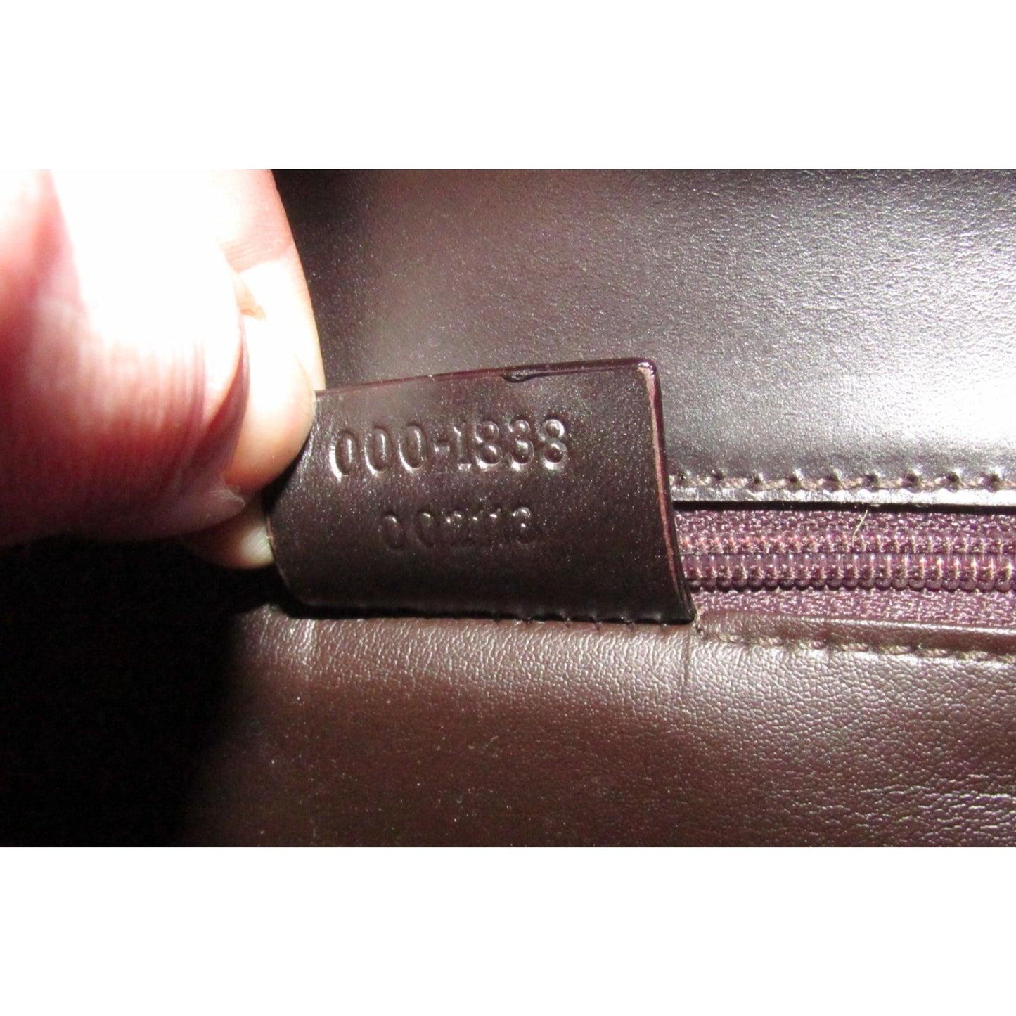 Gucci fur & black leather 1947 bamboo two-way purse- UNUSED!