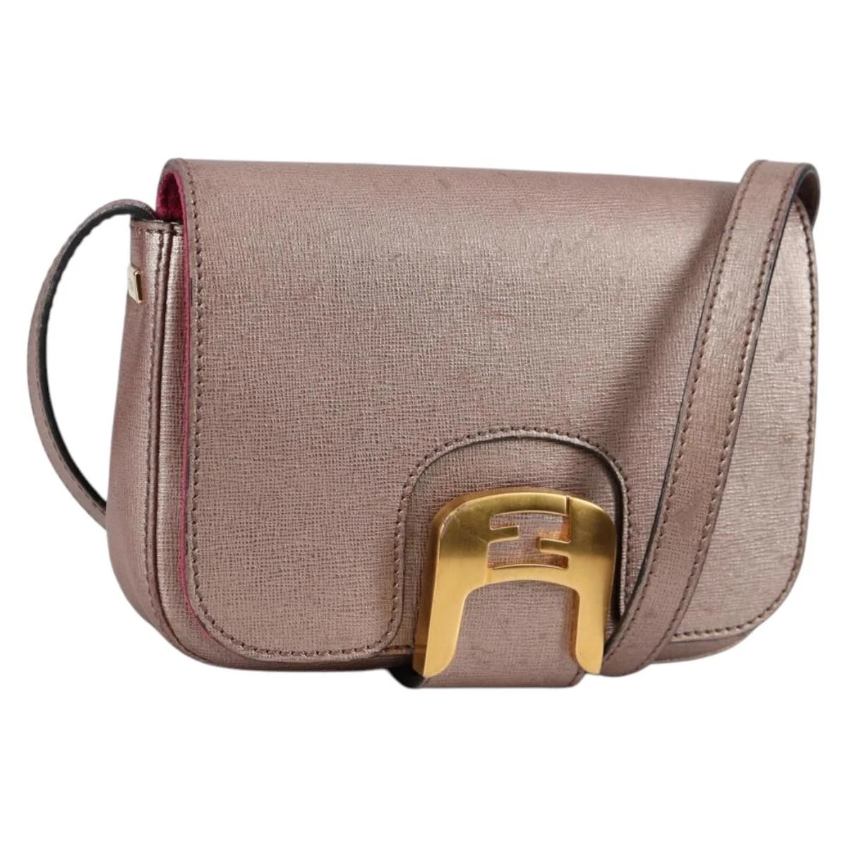 Fendi rose gold petite Chameleon cross body