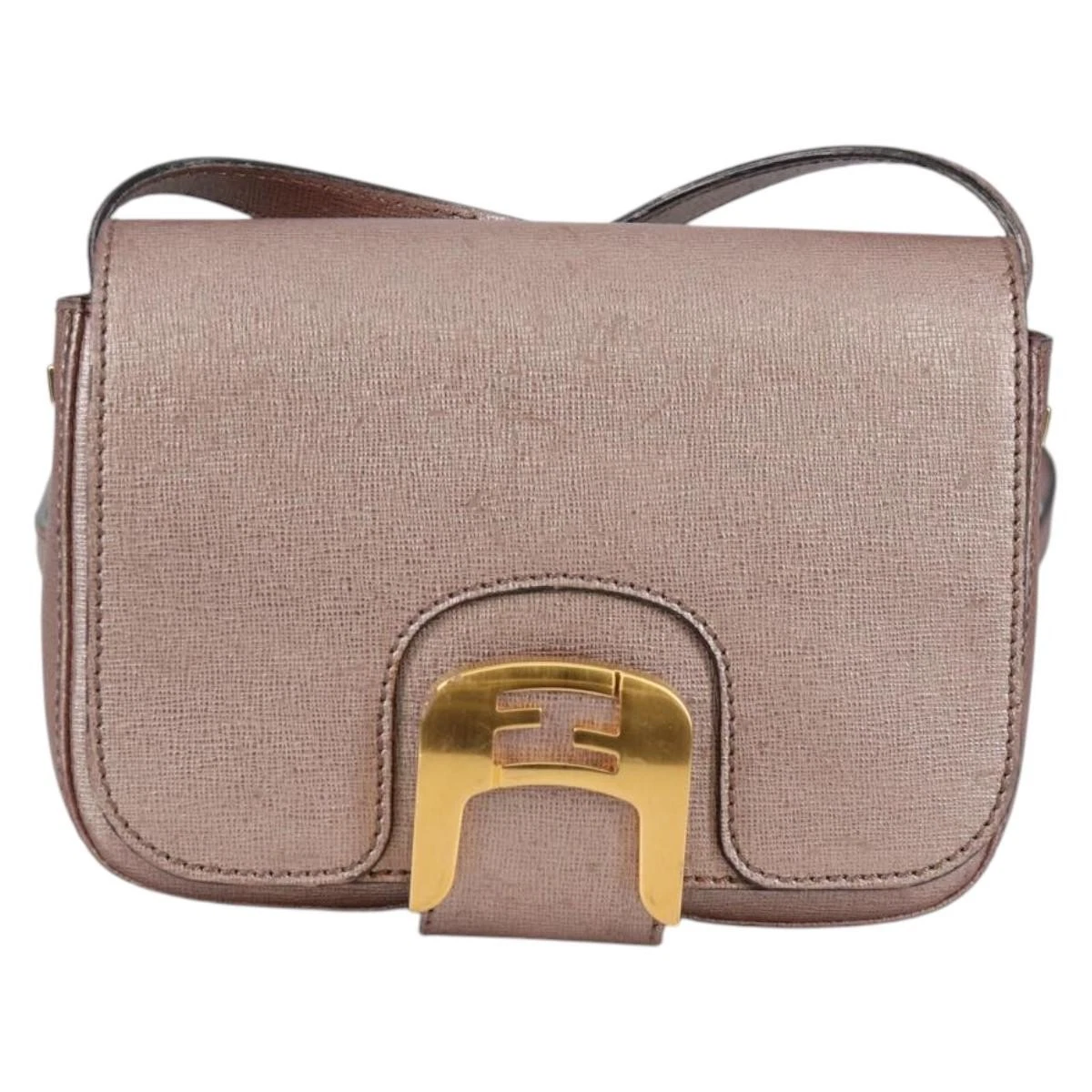 Fendi rose gold petite Chameleon cross body