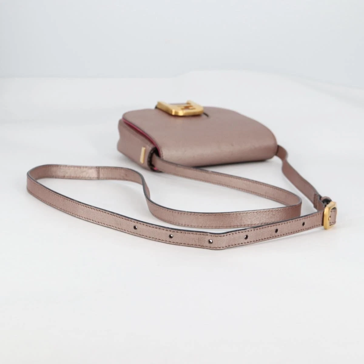 Fendi rose gold petite Chameleon cross body