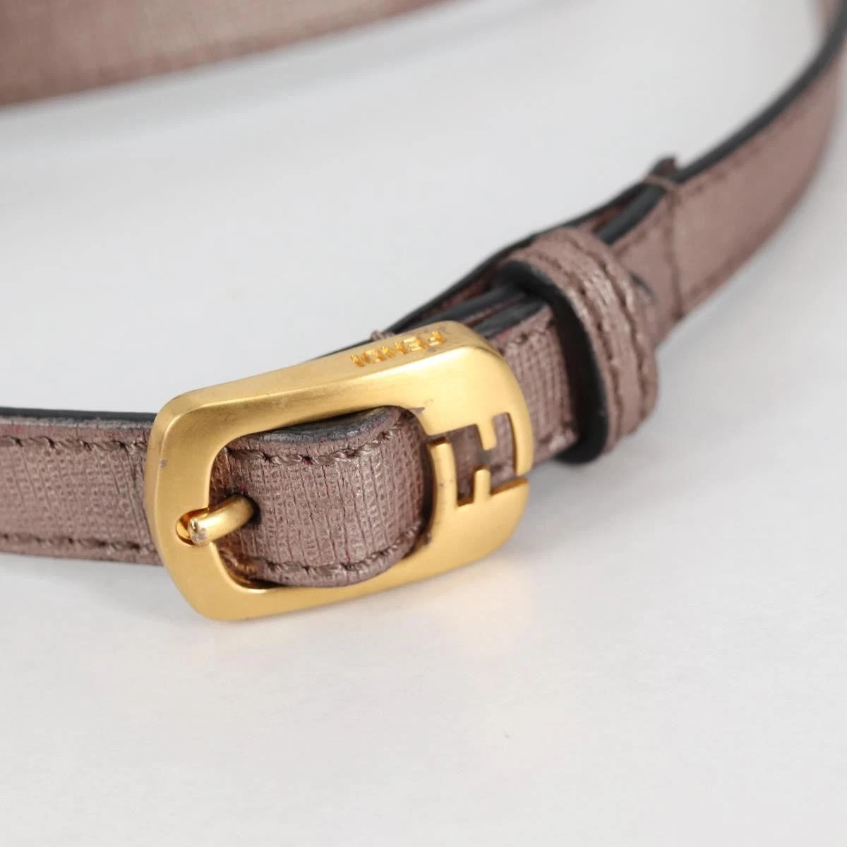 Fendi rose gold petite Chameleon cross body