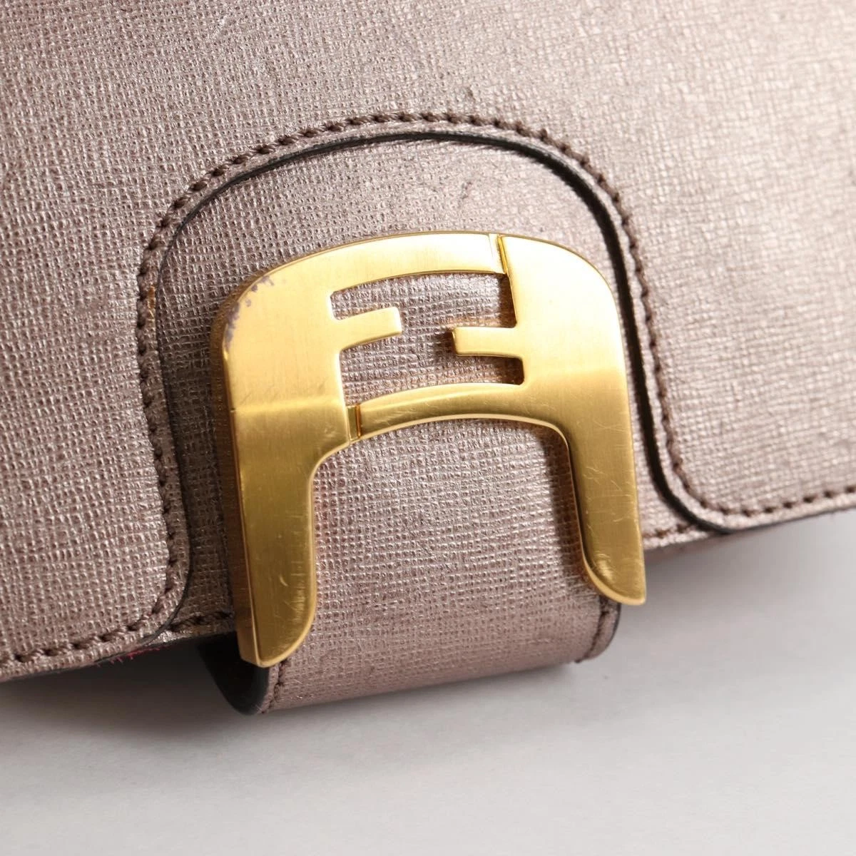 Fendi rose gold petite Chameleon cross body