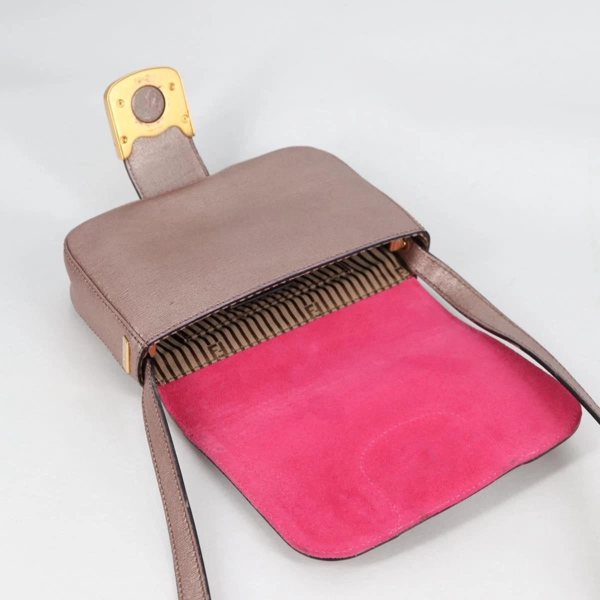 Fendi rose gold petite Chameleon cross body