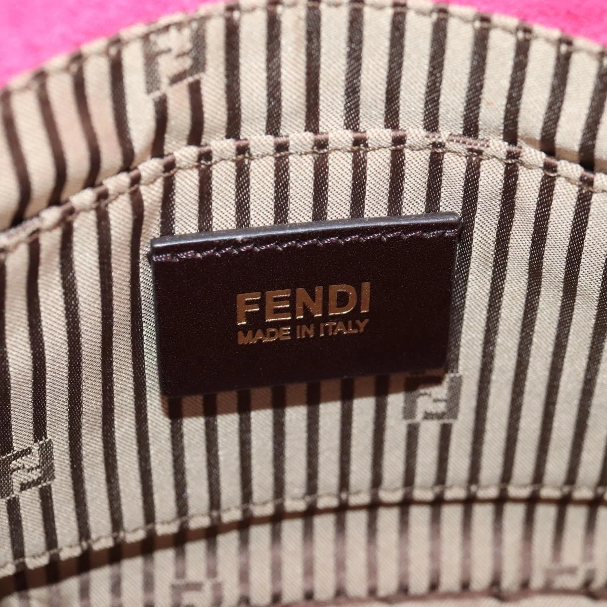 Fendi rose gold petite Chameleon cross body