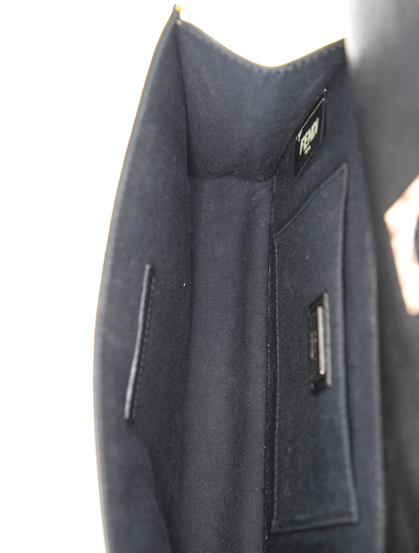 Fendi Demi Jour colorblock leather two-way