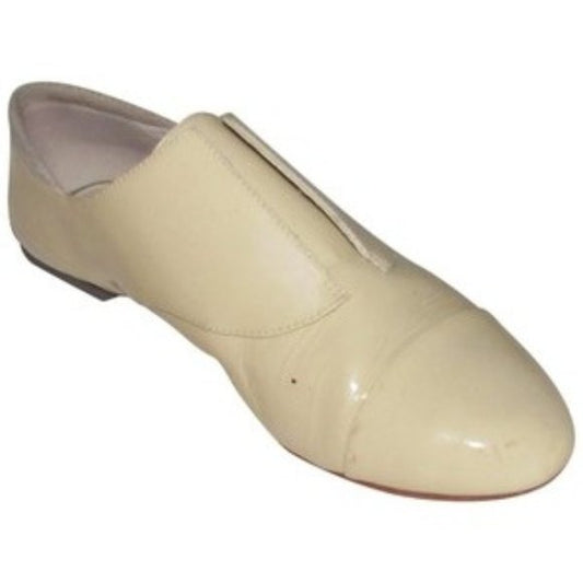 Tsubo Light Beige Pale Yellow Patent Loafer