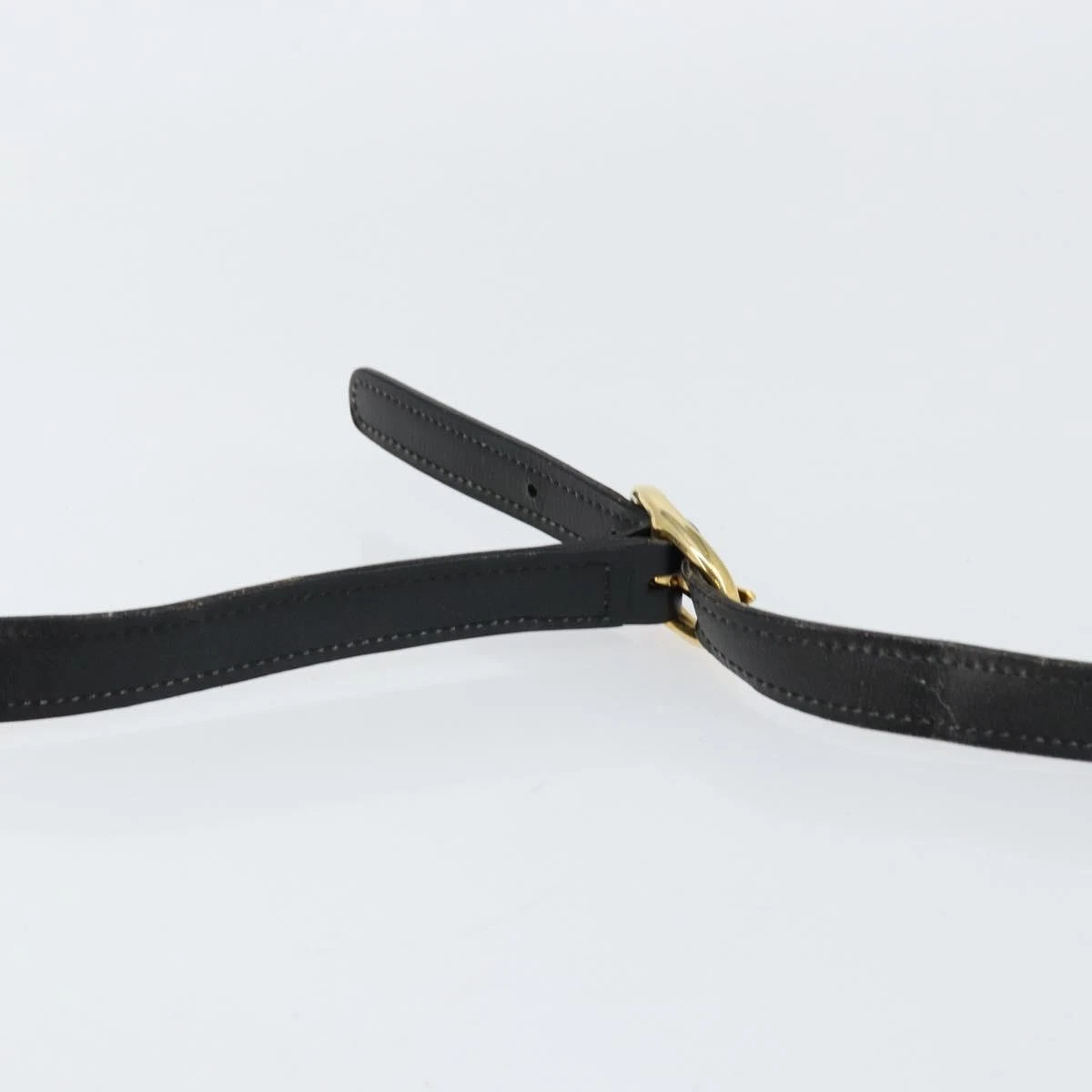 Gucci Black Leather Torchon Cross Body w Bold Gold GG Medallion