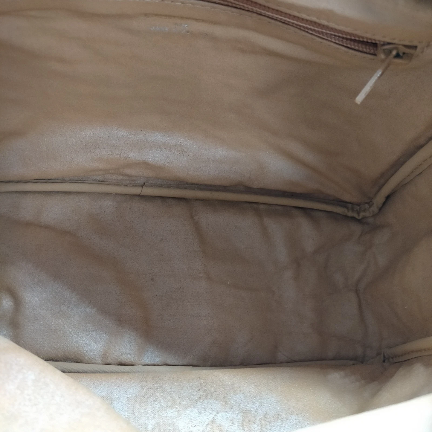 Dior golden/camel leather & raffia Miss Dior satchel