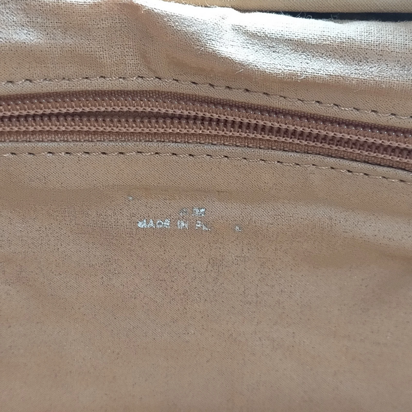 Dior golden/camel leather & raffia Miss Dior satchel