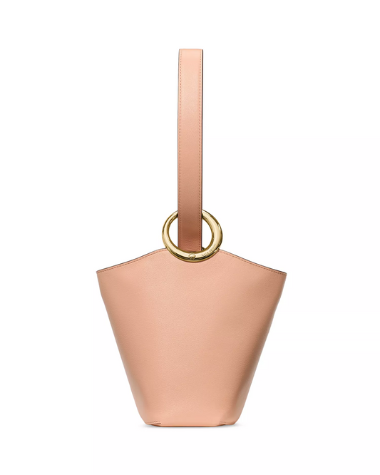 Kate Spade Pink Leather NWT Mini- Halo Bucket Bag