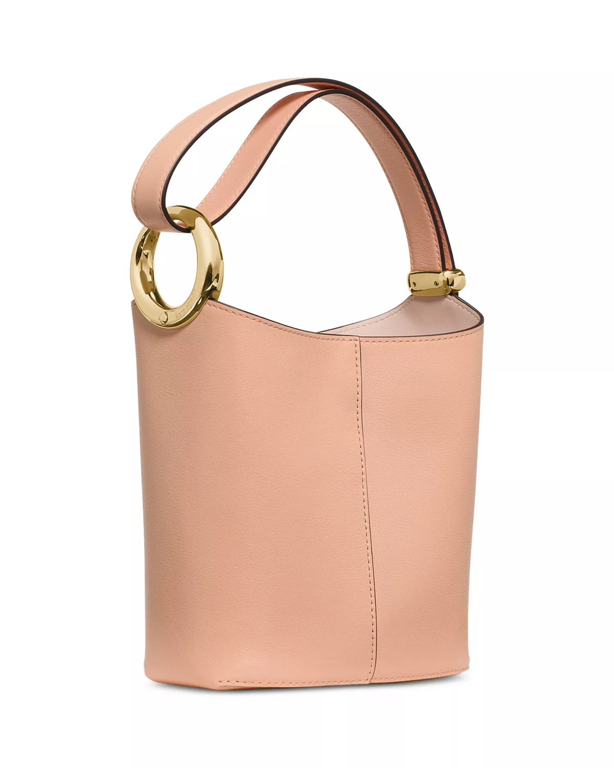 Kate Spade Pink Leather NWT Mini- Halo Bucket Bag