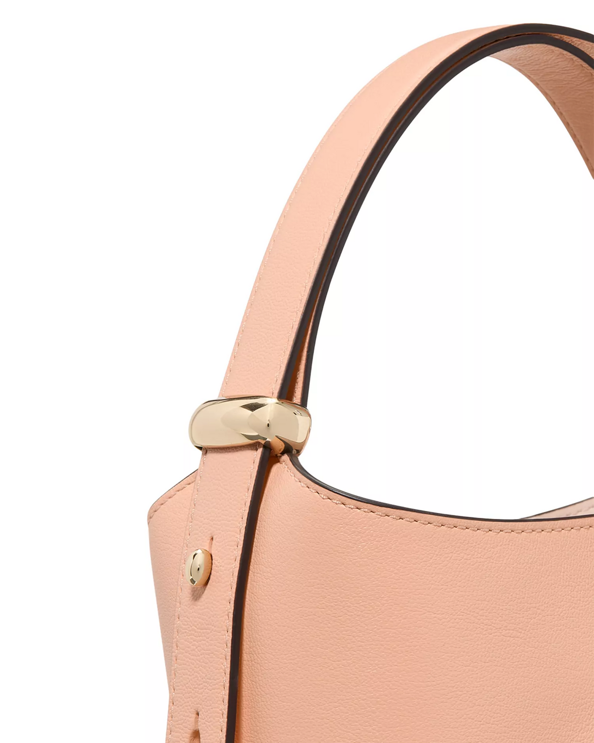 Kate Spade Pink Leather NWT Mini- Halo Bucket Bag