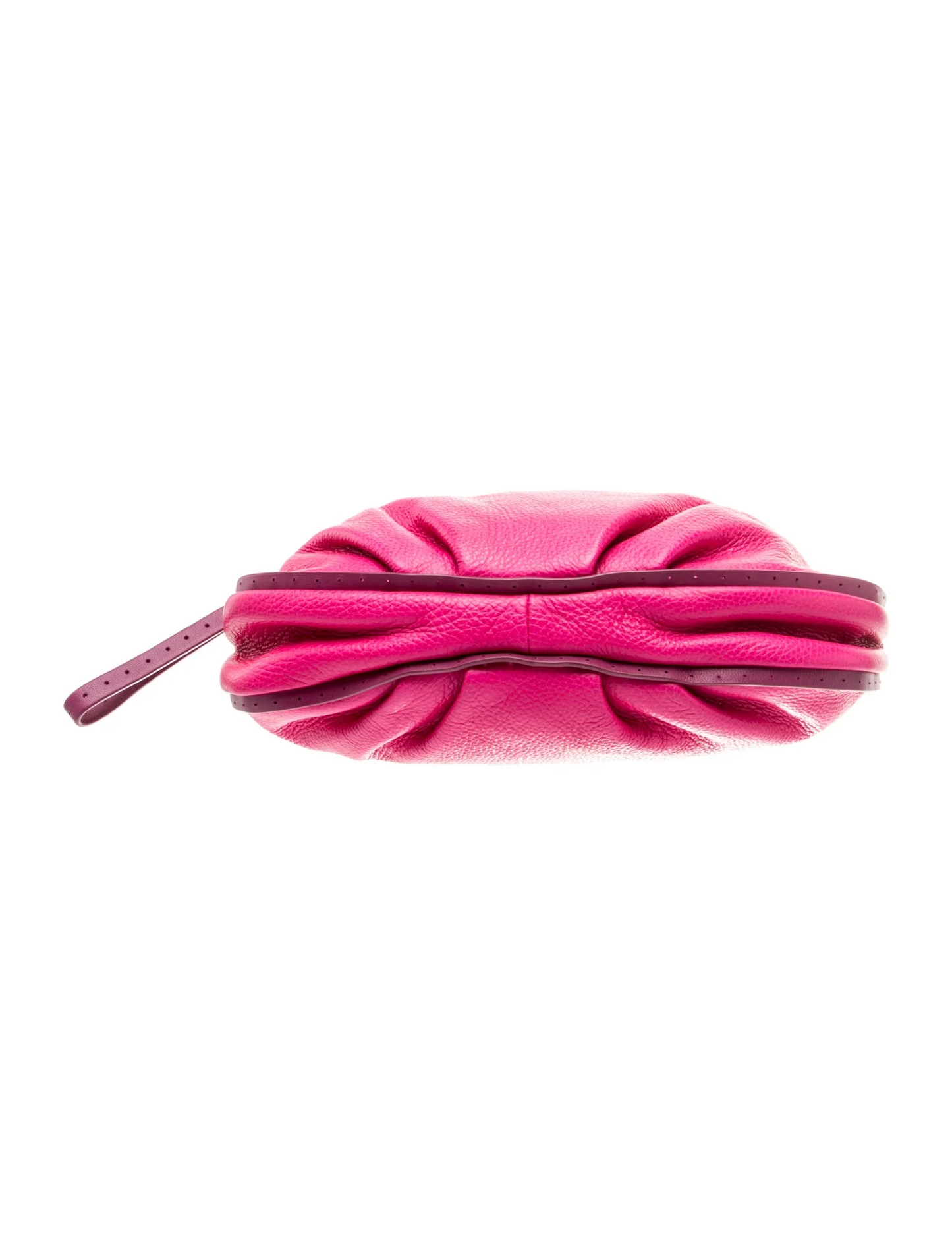 Marc Jacobs hot pink leather pouch style crossbody