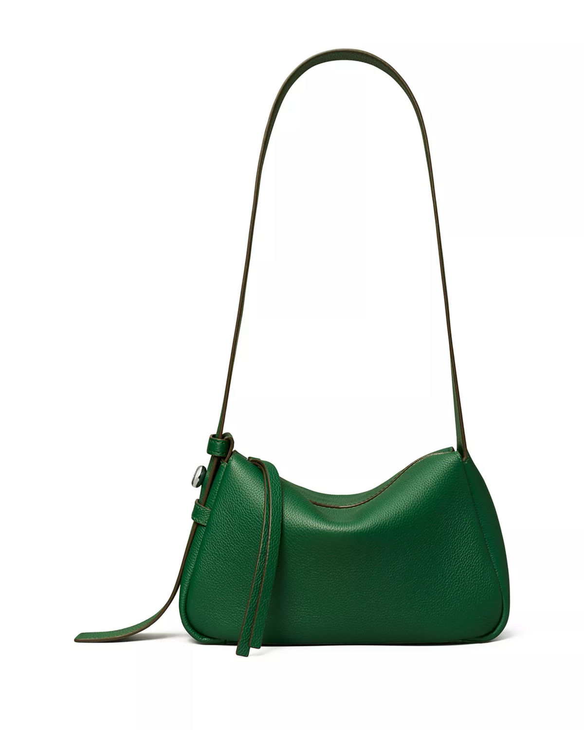 Tory Burch NWT dark kale leather Romy shoulder bag