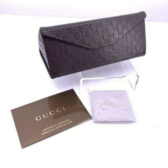 Gucci Over-sized Cat's Eye Black & White Floral