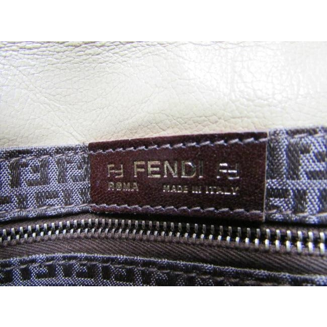Fendi SAS, mod, ivory patent leather, 2way- cross body/clutch w colorful trim