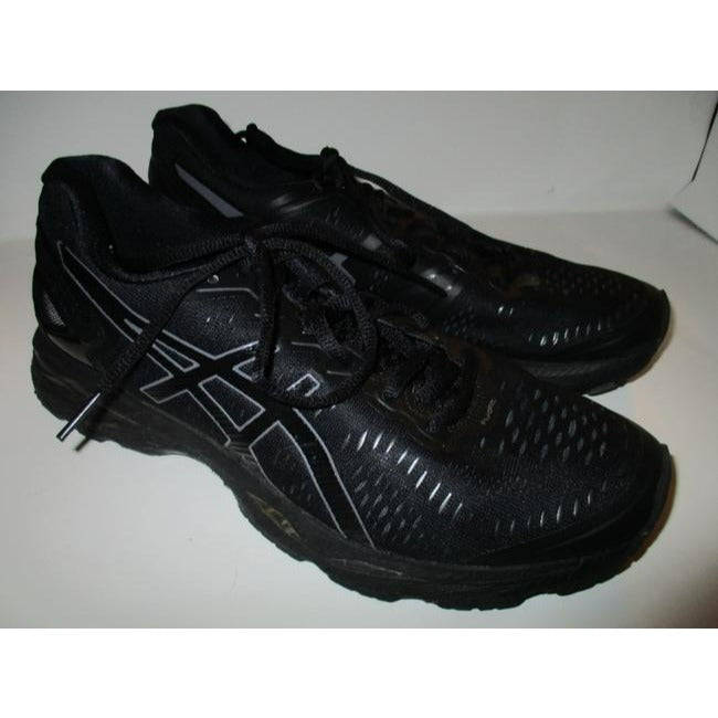 Asics Black Gel Kayano Classic Signature Construction Logo Sneakers Size Us