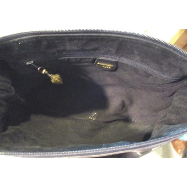 Gucci Vintage Purses Black Leather Hobo Bag