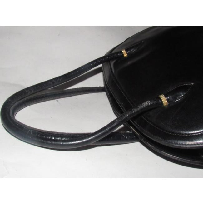 Gucci Vintage Pursesdesigner Purses Buttery Soft Black Leather Satchel