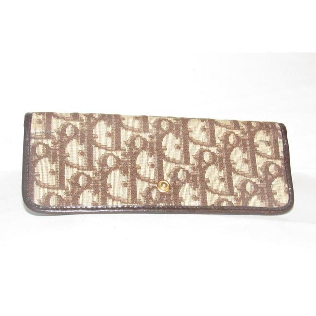 Dior Brown Trotter Print Mirrored Accessory for Comb Cash etc.