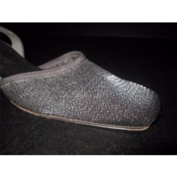 SOLD- Yves Saint Laurent MOD Mesh Metallic Slingback