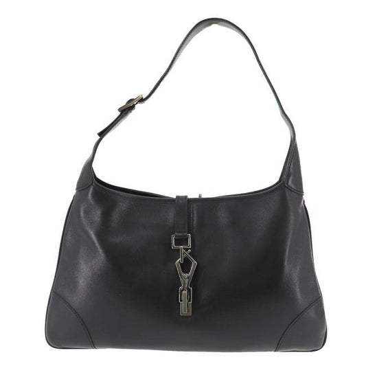 Gucci New Jackie Black Glove Leather Hobo Bag