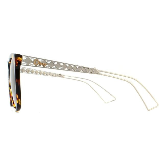 Dior Diorama Havana Silver & Gold Sunglasses