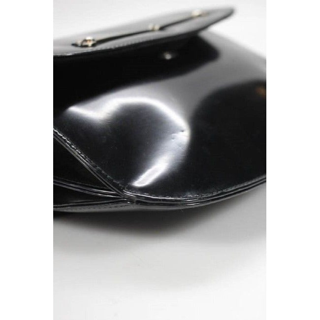 Gucci Horsebit Tom Ford Era Pursesdesigner Purses Black Glossy Patent Leather Satchel
