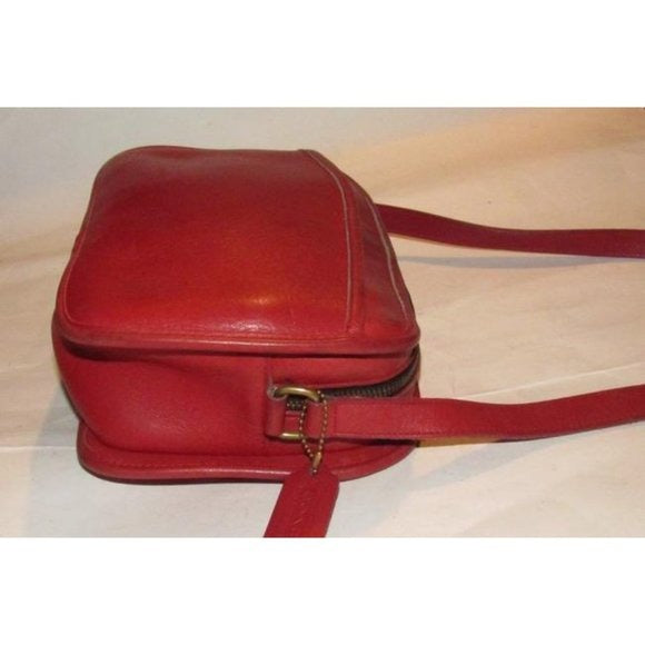 COACH Metropolitan RED Vintage Crossbody Bag