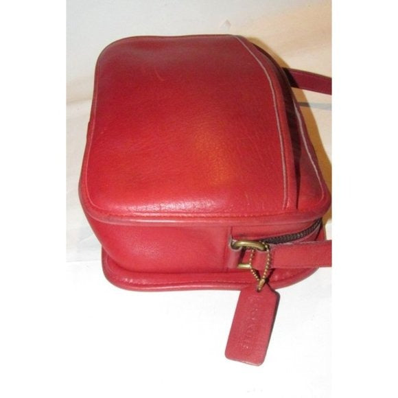 COACH Metropolitan RED Vintage Crossbody Bag