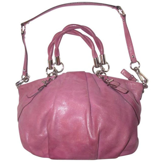 Coach Vintage Pursesdesigner Purses Buttery Soft Shimmery Lilac Purple Leather Satchel