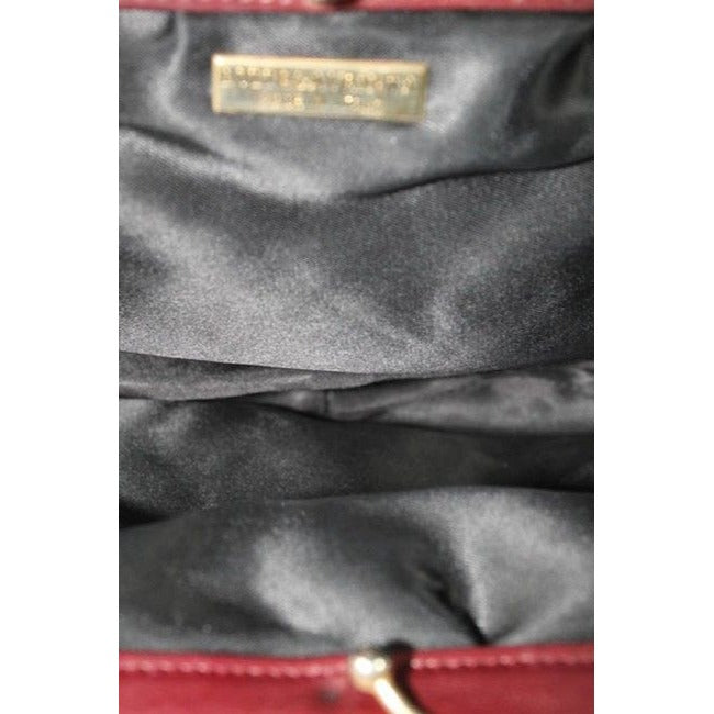 Bottega Veneta Vintage Pursesdesigner Purses Woven Ox Blood Burgundy Leather Satchel