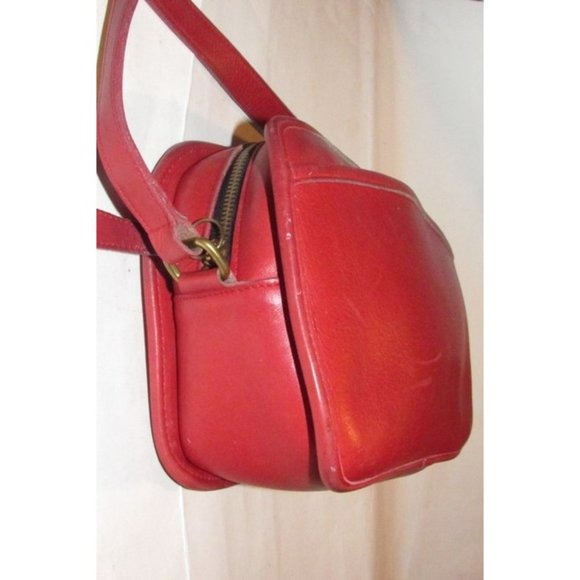 COACH Metropolitan RED Vintage Crossbody Bag