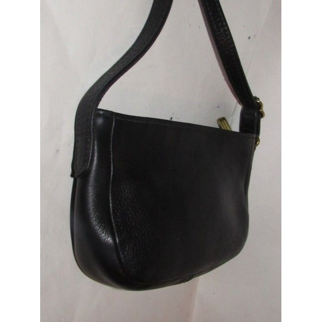 Coach Vintage Pursesdesigner Purses Black Buttery Soft Leather Hobo Bag