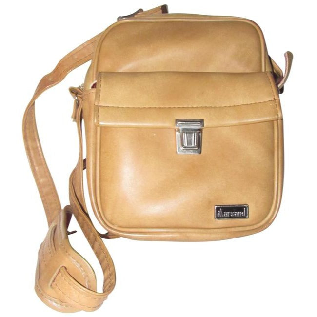 Vintage Pursesdesigner Purses Camel Leather Messenger Bag