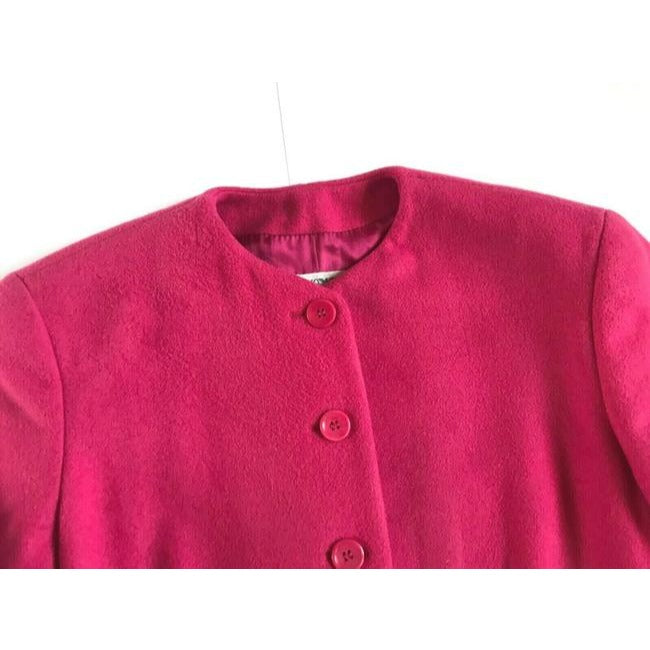 Giorgio Armani Fuchsia Pink Wool Blazer