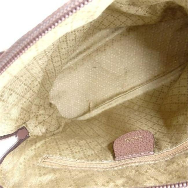 Gucci Shoulder Bag W Suedeleather Top Handle Two Handles Beige Suedebamboo Suedeleatherbamboo Satche