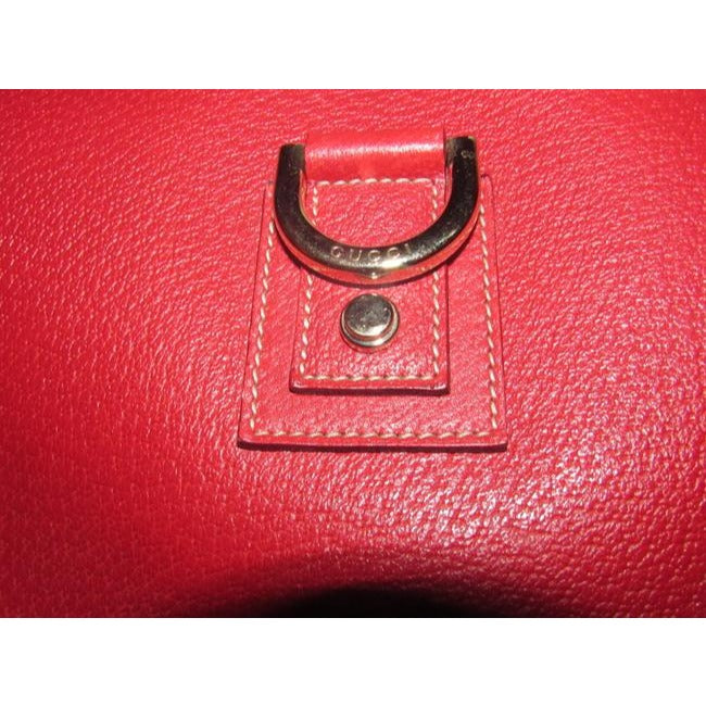 Gucci Abbey Newer Red Leather Hobo Bag