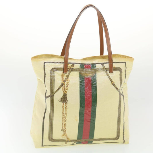 RARE, Gucci 'Ophidia' line, multi-color horse-bit, equestrian theme print canvas & camel leather, large, tote with a red/green Sherry stripe
