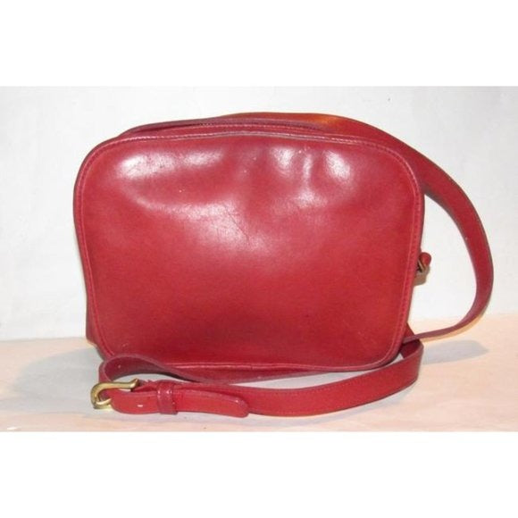 COACH Metropolitan RED Vintage Crossbody Bag