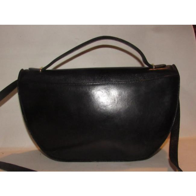 Bally Vintage Pursesdesigner Purses Buttery Black Leather Satchel