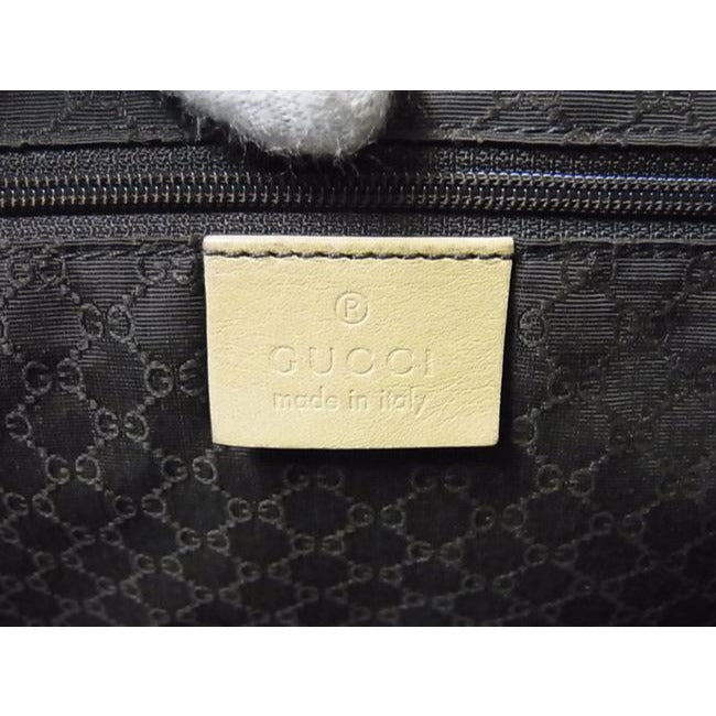 Gucci Vintage Camel Brown Leather Satchel