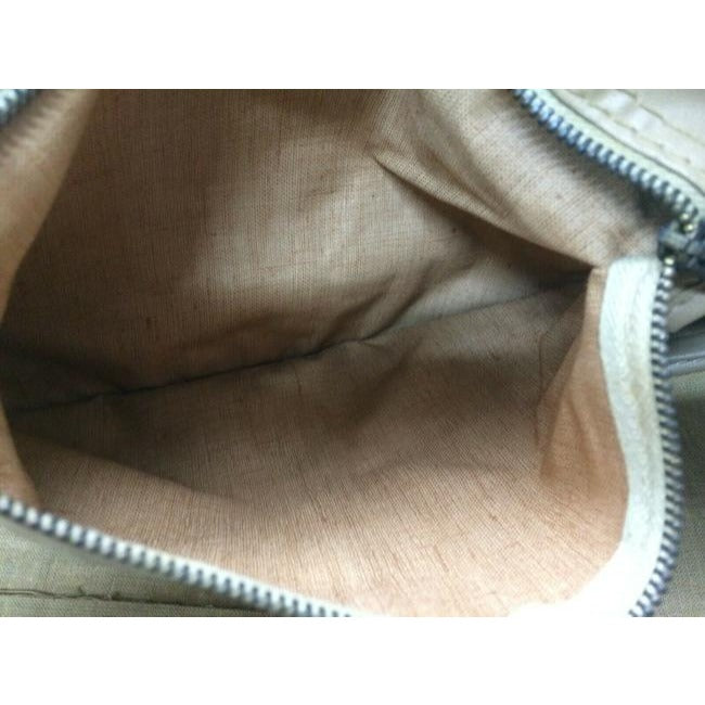 Dior Style Purse Trotter Logo Print Canvas In Shades Of Brown And Brown Leather Embroidered Satchel