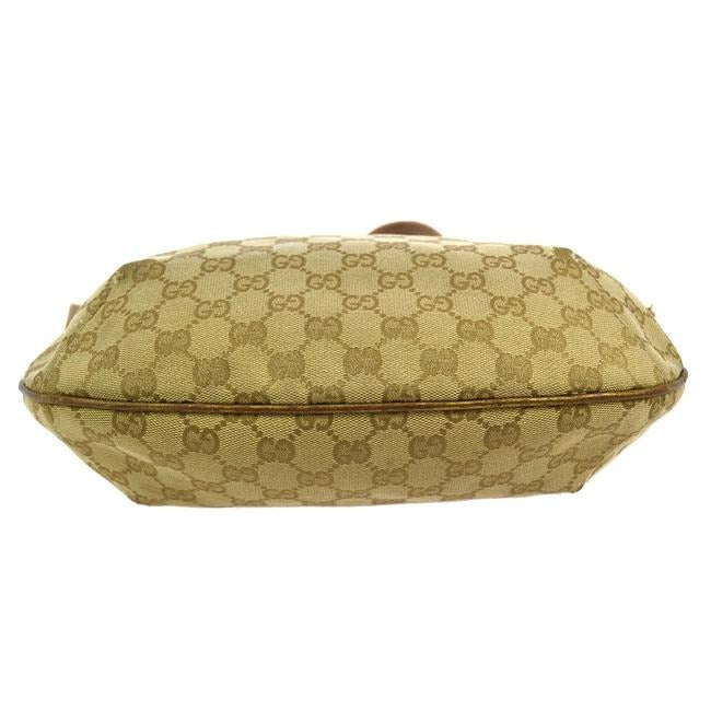 Gucci Gg Supreme Shoulder W Canvas Leather Sherry Stripe Strap Guccissima Print Gold Pink Tan