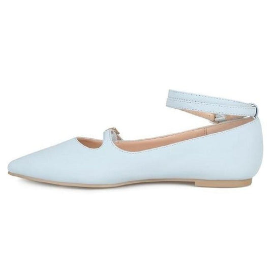 Journee Collection Cornflower Blue Flats Regular M B