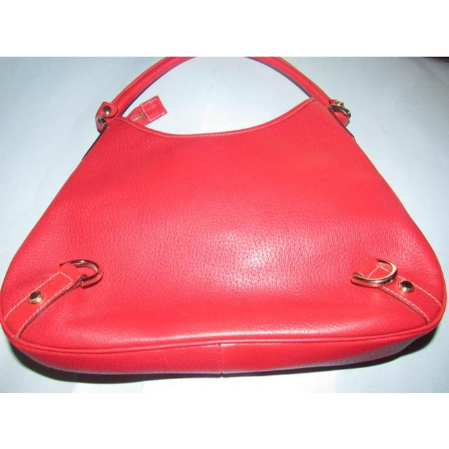 Gucci Abbey Newer Red Leather Hobo Bag